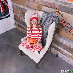 Cleo Clementine in 'Team Skeet' Trick Or Treat Pussy Teasing (Thumbnail 8)