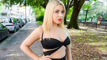 Dominique Palermo in 'A Local Babe Said I Have the Best Cock in Italy! (Dominique's TS Debut)'