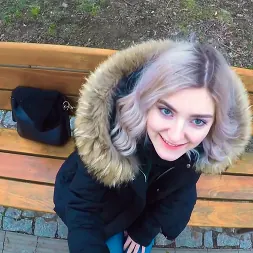Eva Elfie in 'Team Skeet' I Gave A Fan Blowjob In Public (Thumbnail 32)