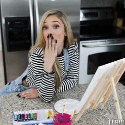 Kali Roses in 'Team Skeet' Cum Face Painting (Thumbnail 90)