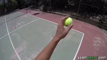 Karter Foxx en 'Tennis Training Gone Bad'