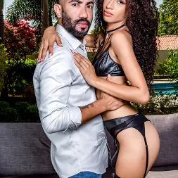 Manoella Fernandes in 'Team Skeet' Can You Resist Her Black Lingerie He Can't (Thumbnail 1)