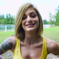 Roxy Ryder in 'Team Skeet' Disc Golf Dick Down (Thumbnail 12)